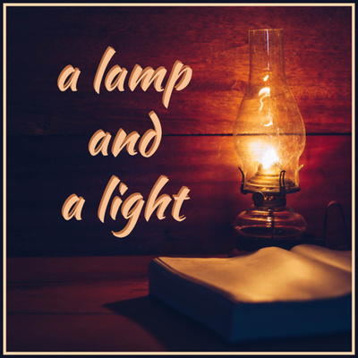 a lamp and a light