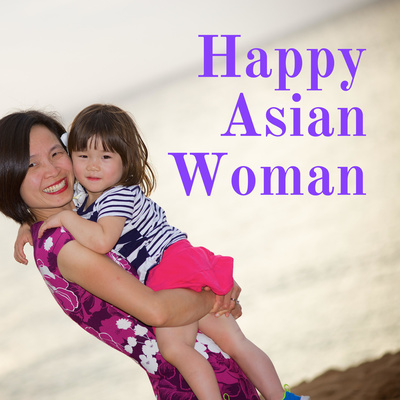 Happy Asian Woman