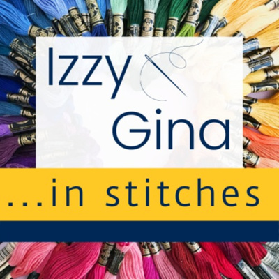 Izzy & Gina in stitches