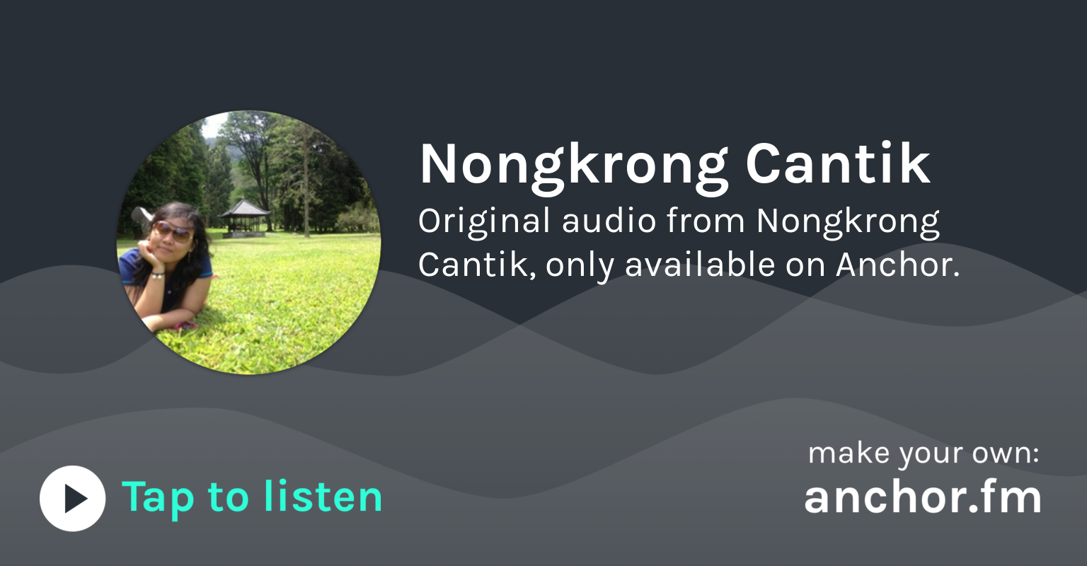 TUNANETRA DAN KISAH INSOMNIA By Nongkrong Cantik Personal Journal