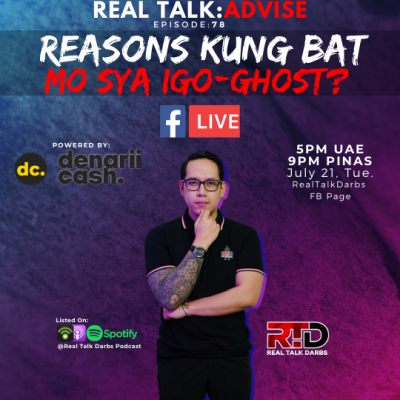 REASONS KUNG BAKIT MO SYA IGO-GHOST?