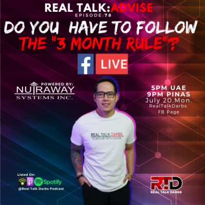 DO YOU HAVE TO FOLLOW THE "3 MONTH RULE"?