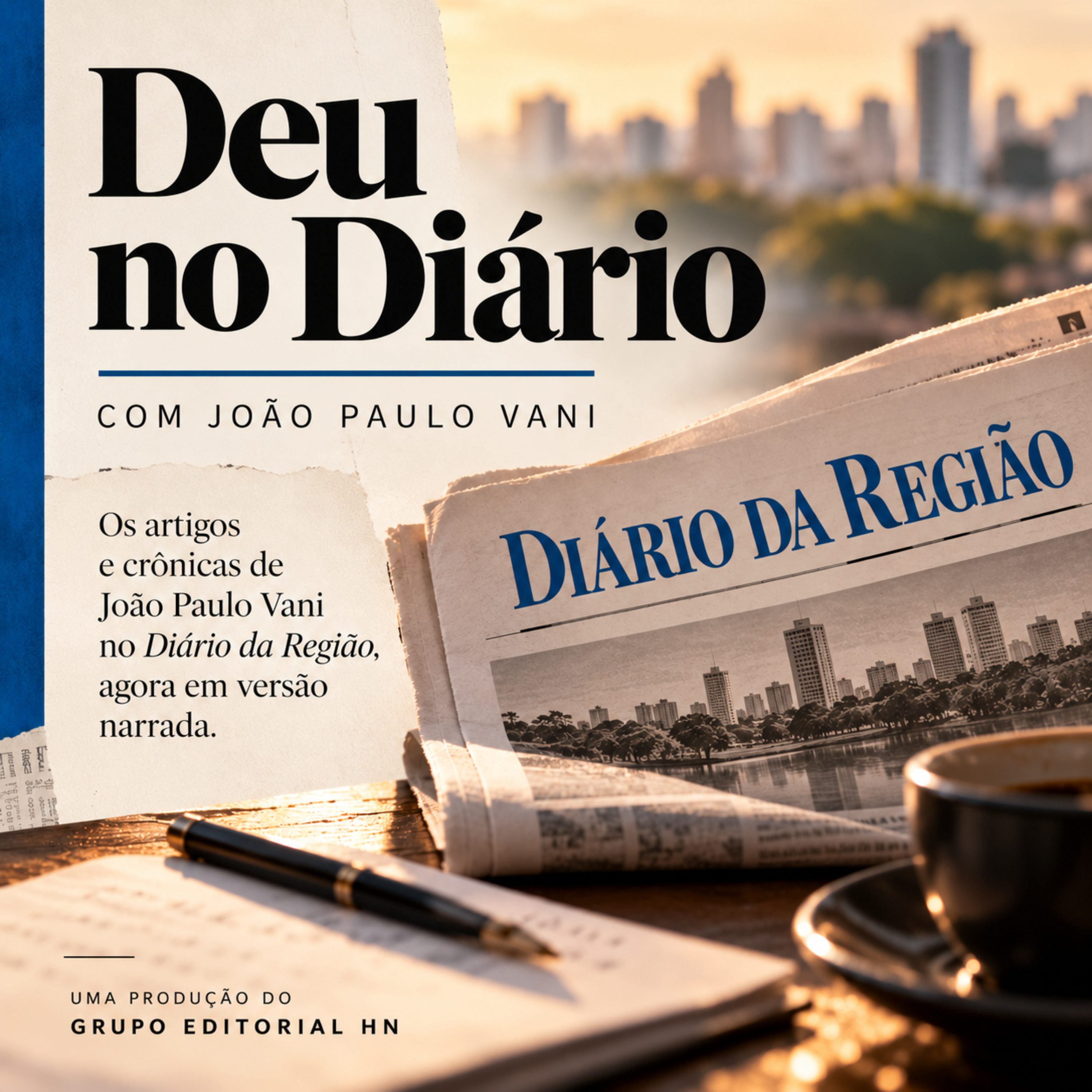 Capa do podcast Deu no Diário
