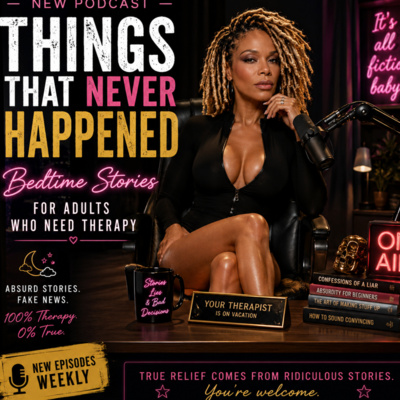 "THINGS THAT NEVER HAPPENED - BEDTIME STORIES FOR ADULTS WHO NEED THERAPY" ™️
