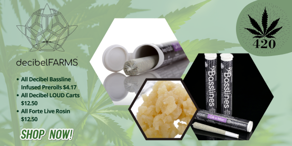decibel farms oregon 420 specials