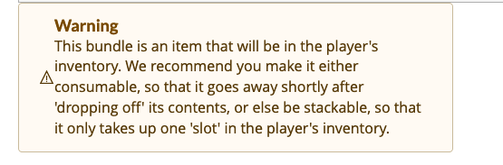 PlayFab warning PlayFab warning