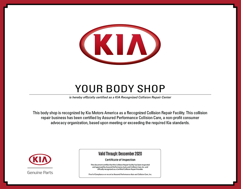 Kia Performance Center >> Kia Get Certified Powered By Assured Performance Network Kia Performance Center >> Kia Get Certified Powered By Assured Performance Network