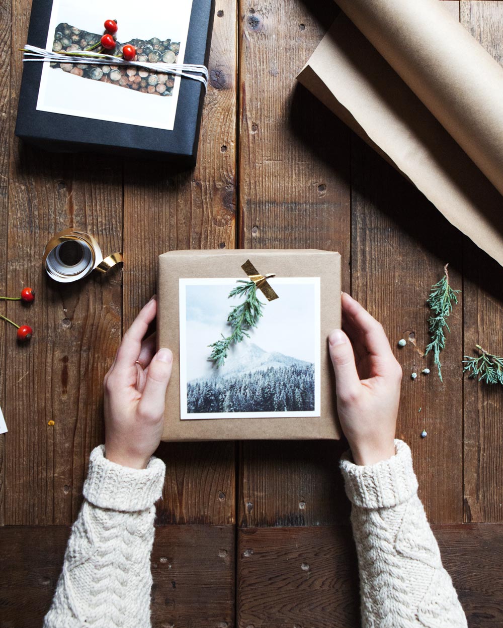Gift Wrap DIY from Artifact Uprising