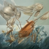 Wave and Sails by Artist 