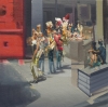 Times Square Study 8-6-22 by Artist Daniel Ochoa