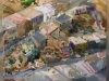 Houses on Hills SF by Artist Daniel Ochoa