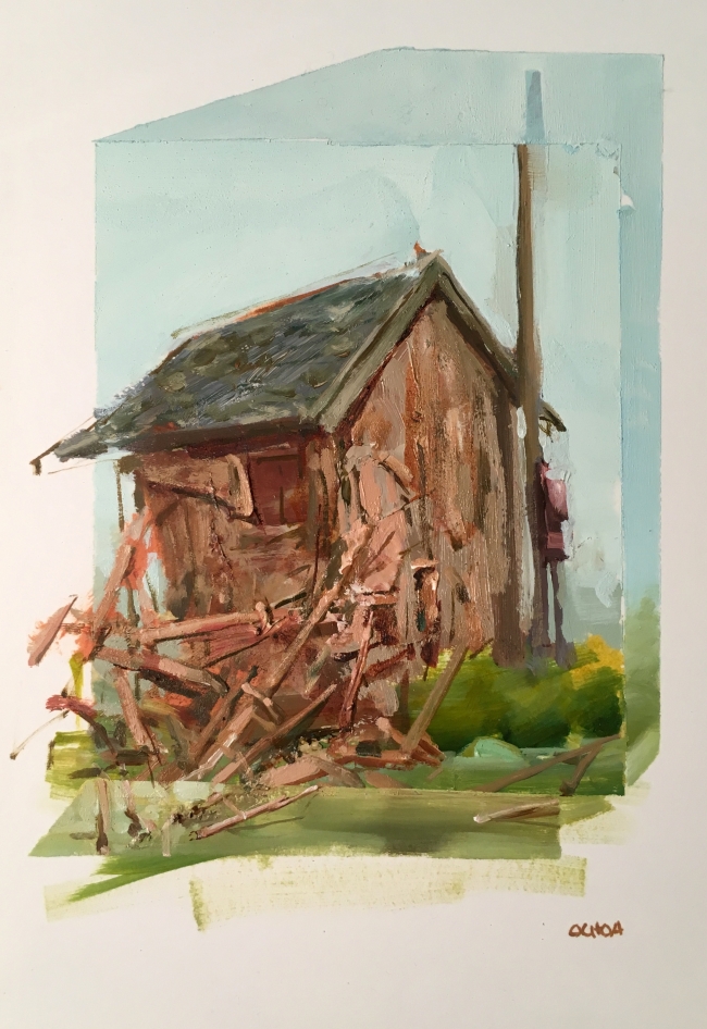 Barn 2.10.16 by Artist Daniel Ochoa