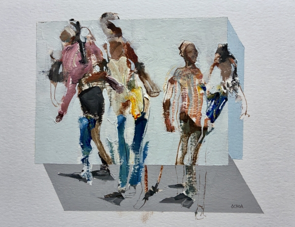 Figures 3-10-26 by Artist Daniel Ochoa