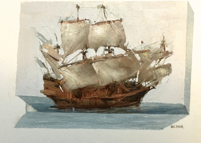 Study Ship 6.15 by Artist Daniel Ochoa