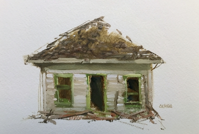 House Study 6.10.16 by Artist Daniel Ochoa