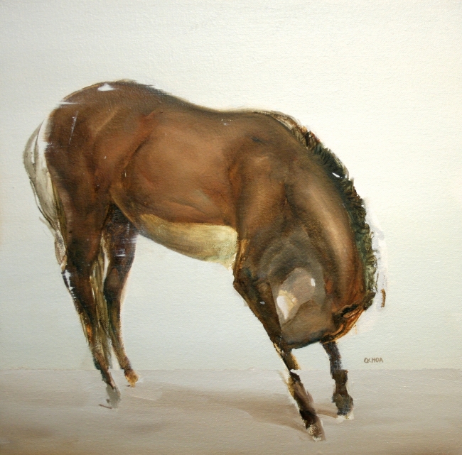 Horse Study June by Artist Daniel Ochoa