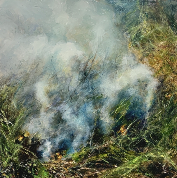 Controlled Burn 11 by Artist Elsa Mu&ntilde;oz