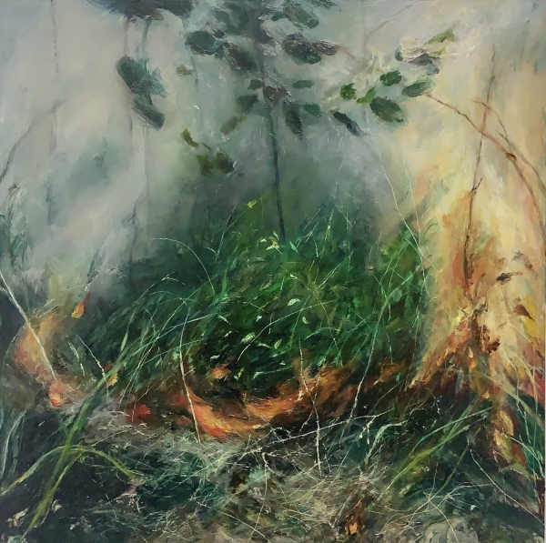 Controlled Burn 15 by Artist Elsa Mu&ntilde;oz