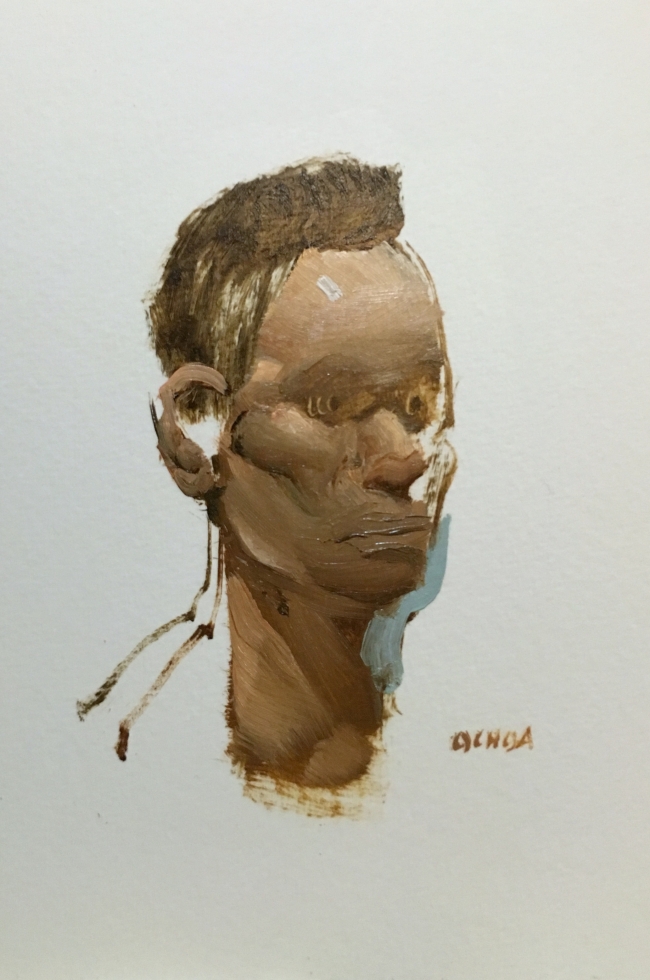 Study 7.28.16 by Artist Daniel Ochoa