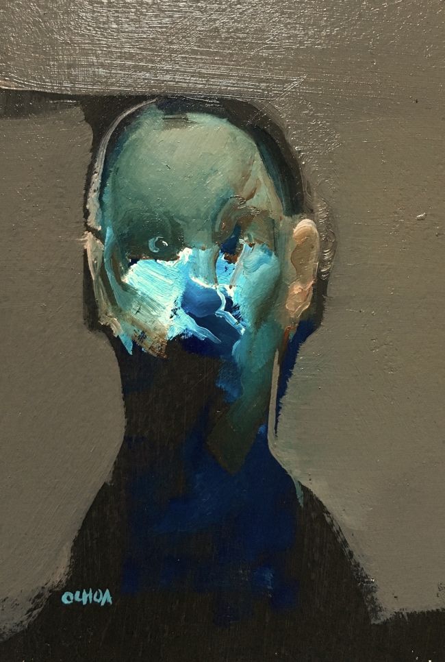Painting Study 8.10.16 by Artist Daniel Ochoa