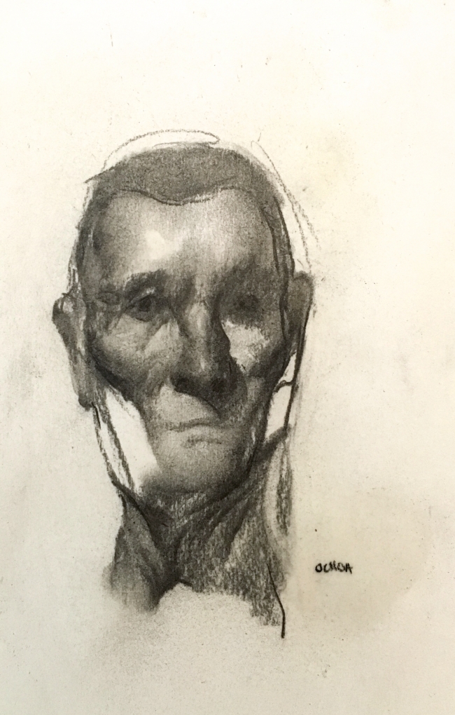 Drawing 8.17.16 by Artist Daniel Ochoa