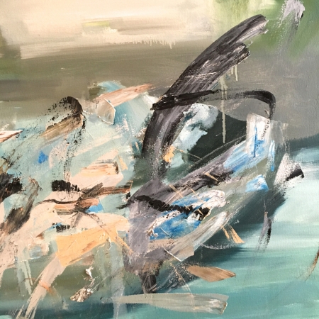 Studio wip by Artist Daniel Ochoa 