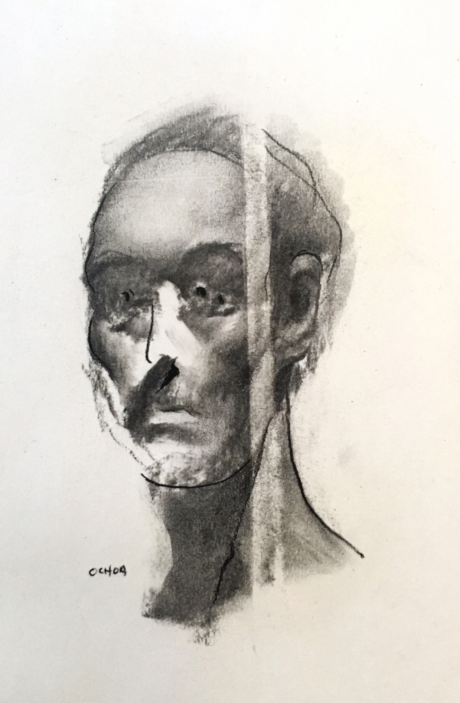 Drawing Study 8.13.16 by Artist Daniel Ochoa