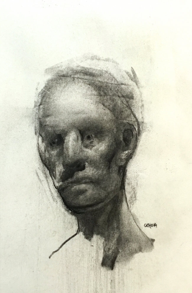 drawing 8.24.16 by Artist Daniel Ochoa