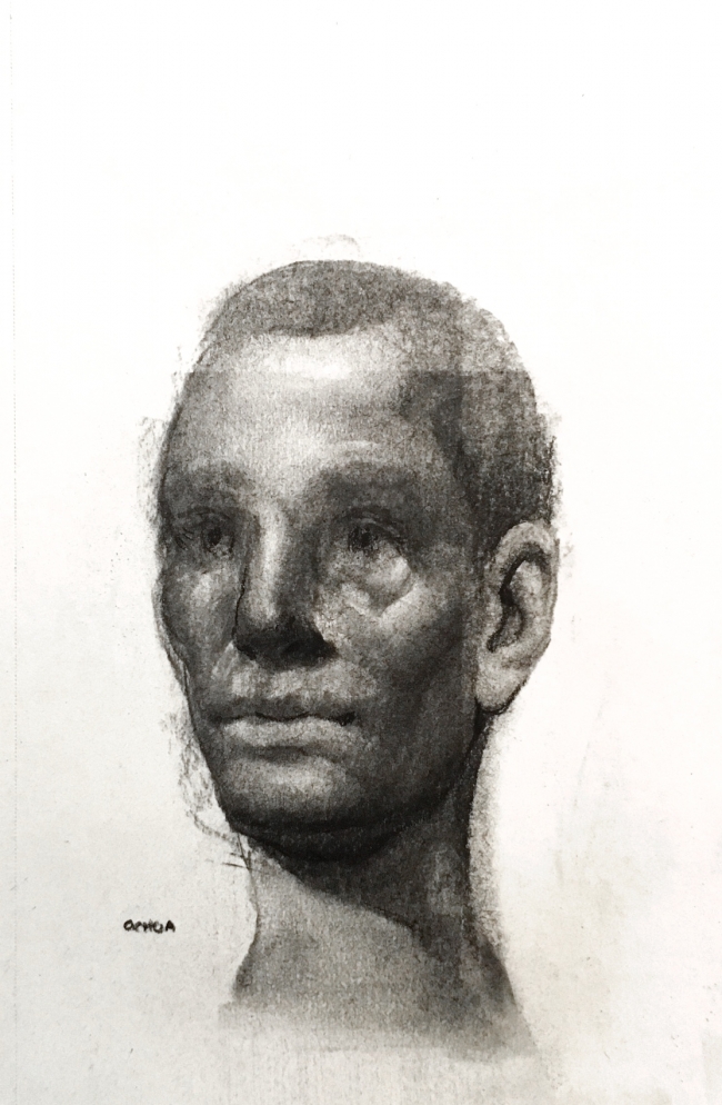 Drawing study 8.29.16 by Artist Daniel Ochoa