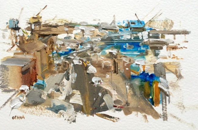 Painting Study 9.2.26 by Artist Daniel Ochoa