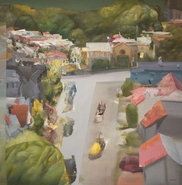 Parked Cars Study by Artist Daniel Ochoa