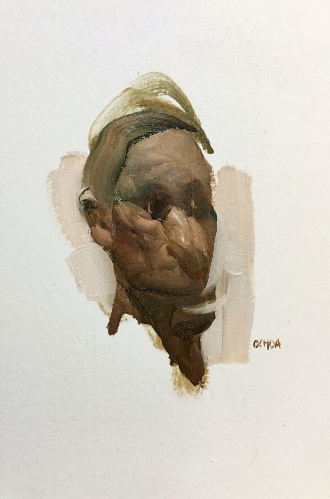 Painting Study 10-12-16 by Artist Daniel Ochoa