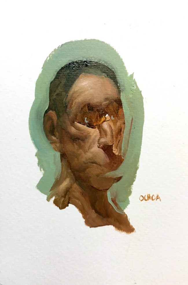Painting Study 10-13-16 by Artist Daniel Ochoa