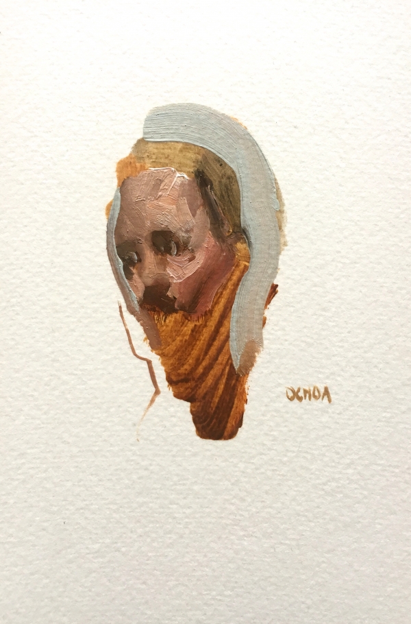 Painting study 11-28-16 by Artist Daniel Ochoa