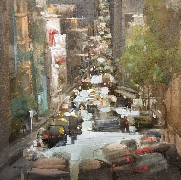 SF Street Study by Artist Daniel Ochoa