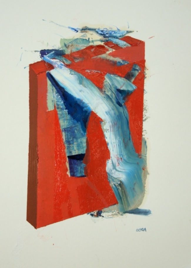 Abstract 9.12.15 by Artist Daniel Ochoa
