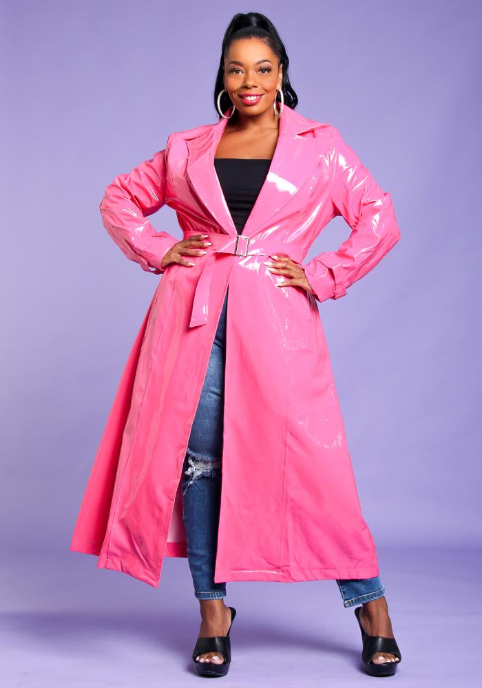 full length coat plus size