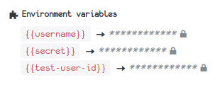 Encrypted environment variables