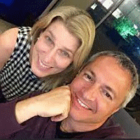 Lisa Wolf and Carl Amari