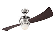 Ventilador Sparta II Níquel Cepillado