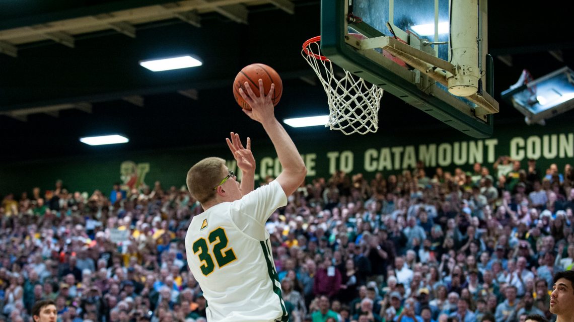 Behind the basket: The story of UVM’s Josh Speidel
