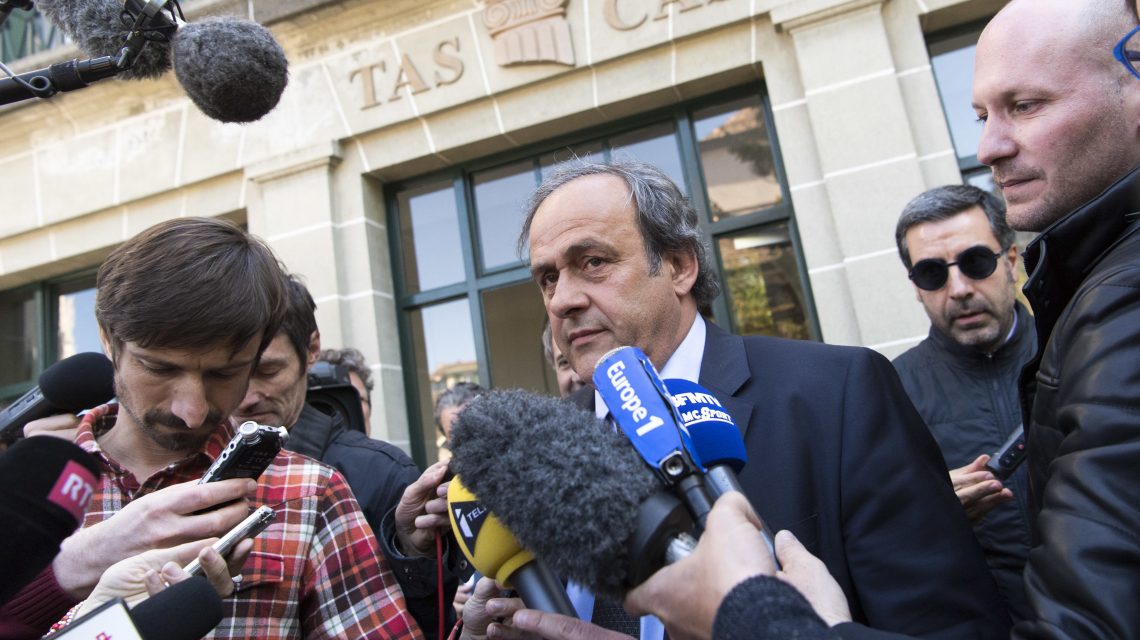 Michel Platini now a formal suspect in Swiss case