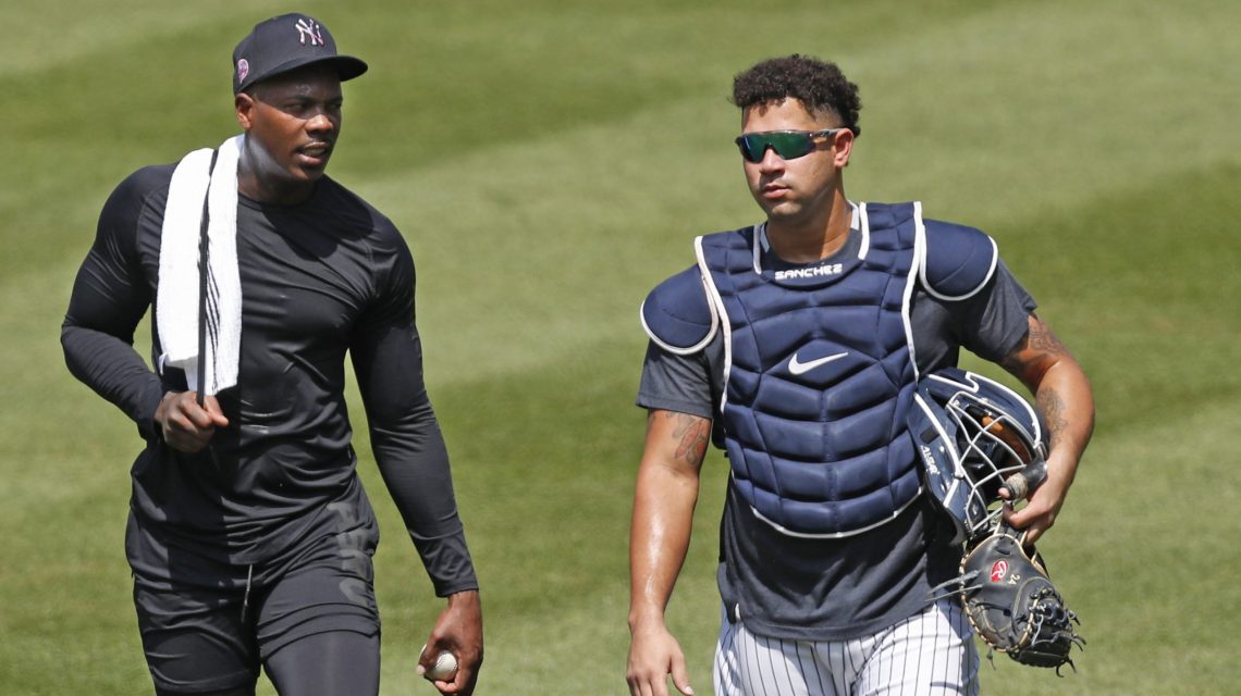 Yanks closer Chapman has coronavirus; Astros cancel workout