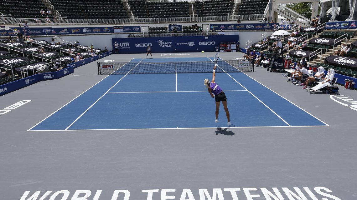 Fans welcomed to World TeamTennis matches in West Virginia