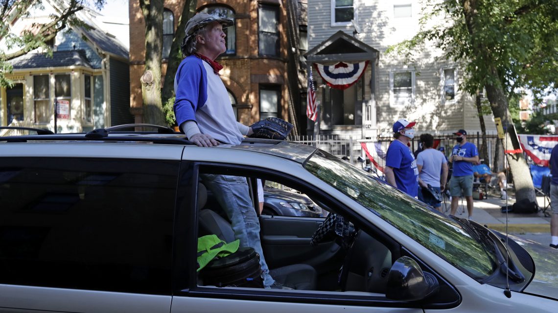 “We love baseball” Wrigley ballhawks stay on during pandemic