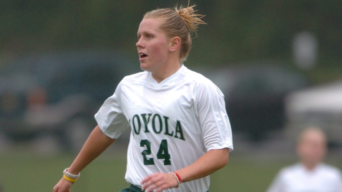 MD State Athletic Hall of Famer, Ali Andrzejewski, shares her love of soccer tirelessly at home and abroad