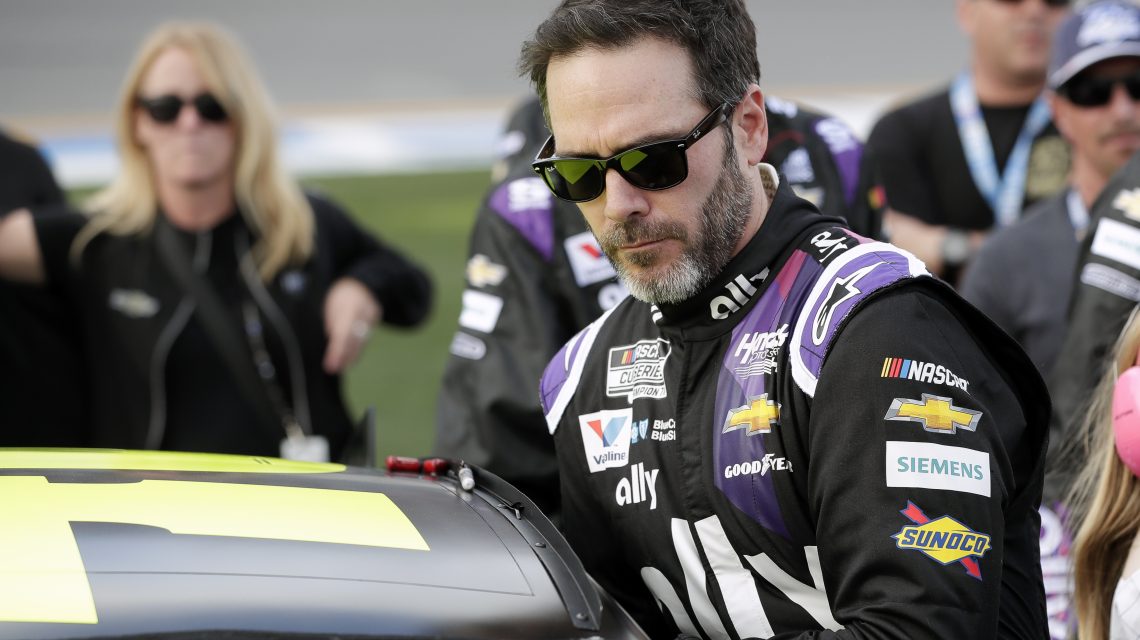 NASCAR races on at Indy after Johnson contracts coronavirus