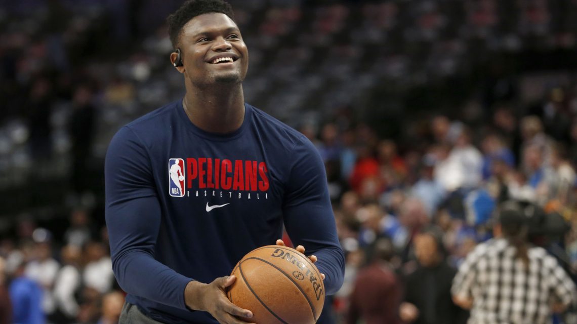 Pelicans place Zion Williamson in starting lineup vs. Utah