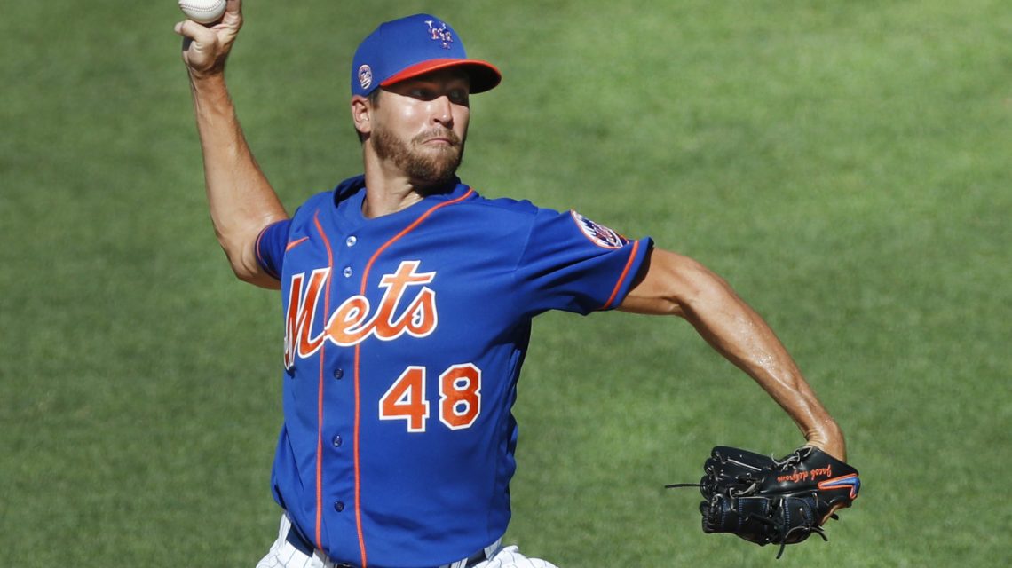 Mets ace deGrom (back tightness) awaiting MRI results