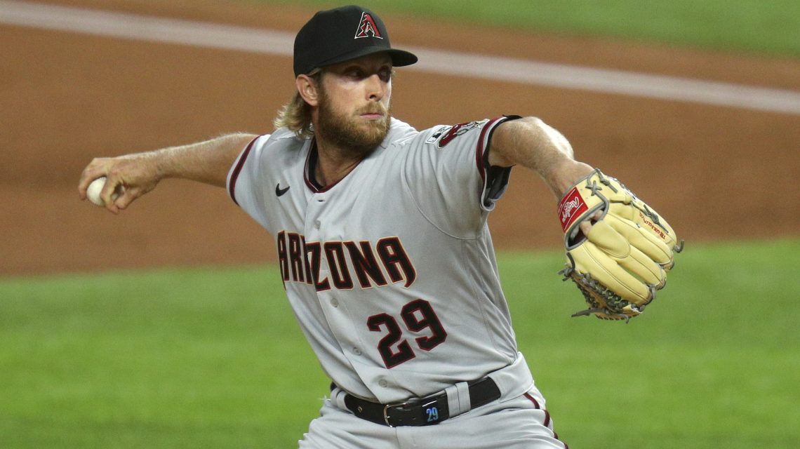 Arizona’s Merrill Kelly loses no-hit bid in 7th at Texas